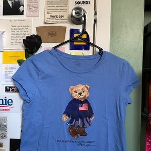 polo ralph lauren bear shirt:)